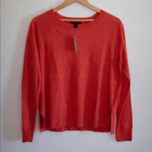 Never-worn linen J.Crew sweater